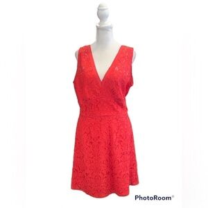 sachin and babi light blue dress BB Dakota Jayce Lace Sheath dress M (8-10)